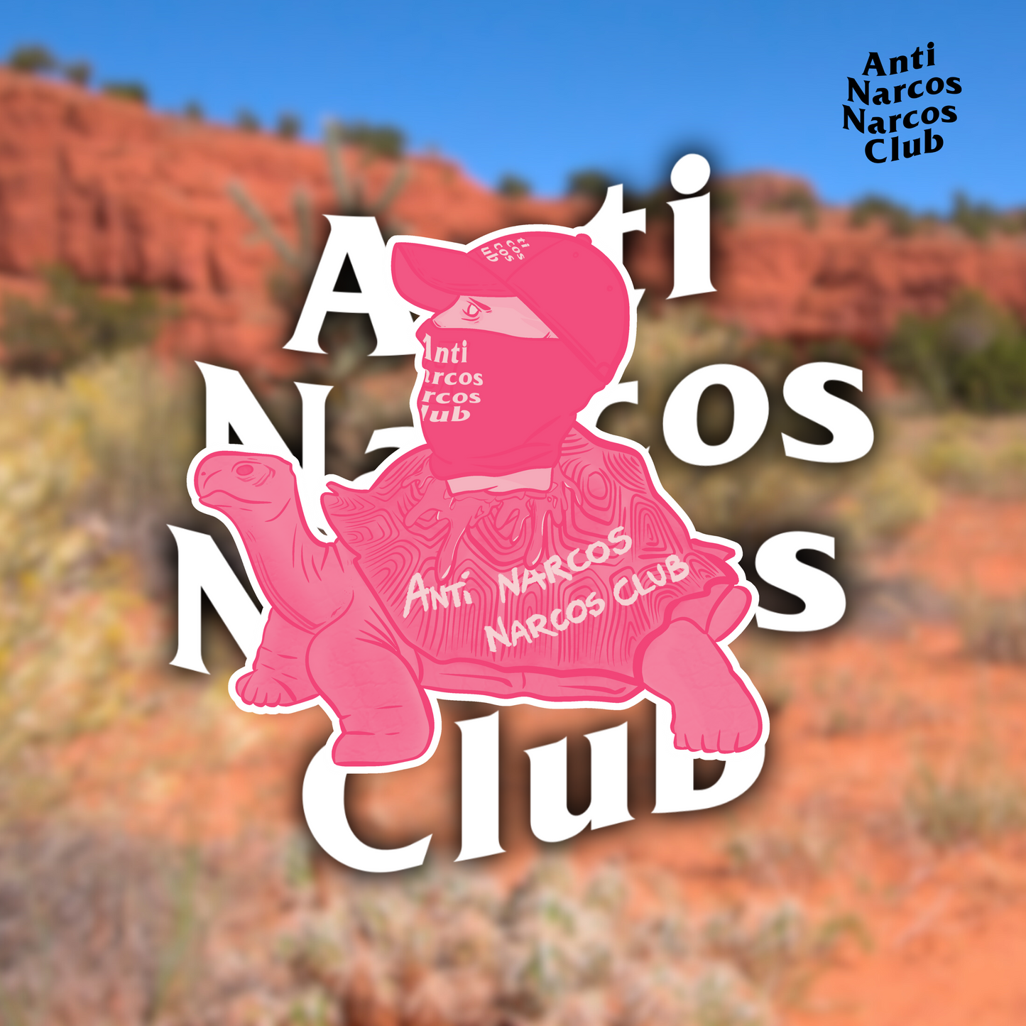 Anti Narcos Club « kawabunga » Pink